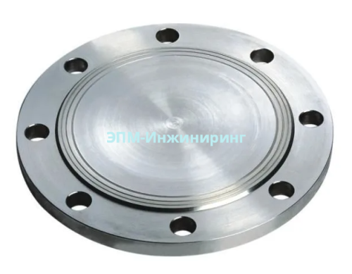 Заглушка нержавеющая фланцевая Ду 100 12х18н10т 1-100-40 РУ40 от компании ООО "ЭПМ-Инжиниринг"